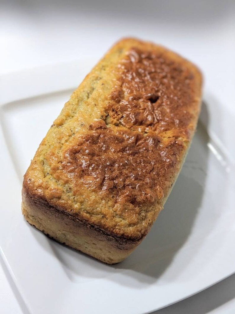 Keto Banana Bread Loaf Lowcarb Diabetic & Ketogenic Etsy