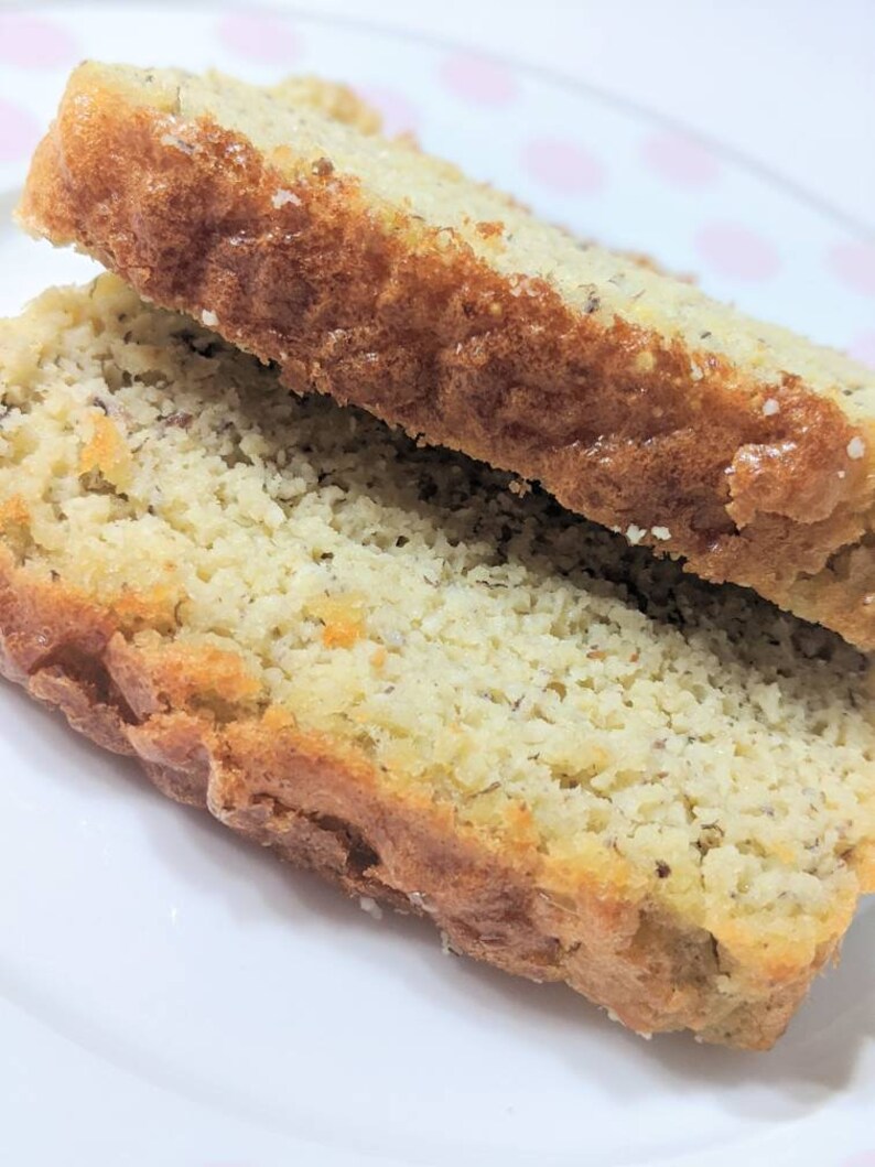 Keto Banana Bread Loaf Lowcarb Diabetic & Ketogenic Etsy