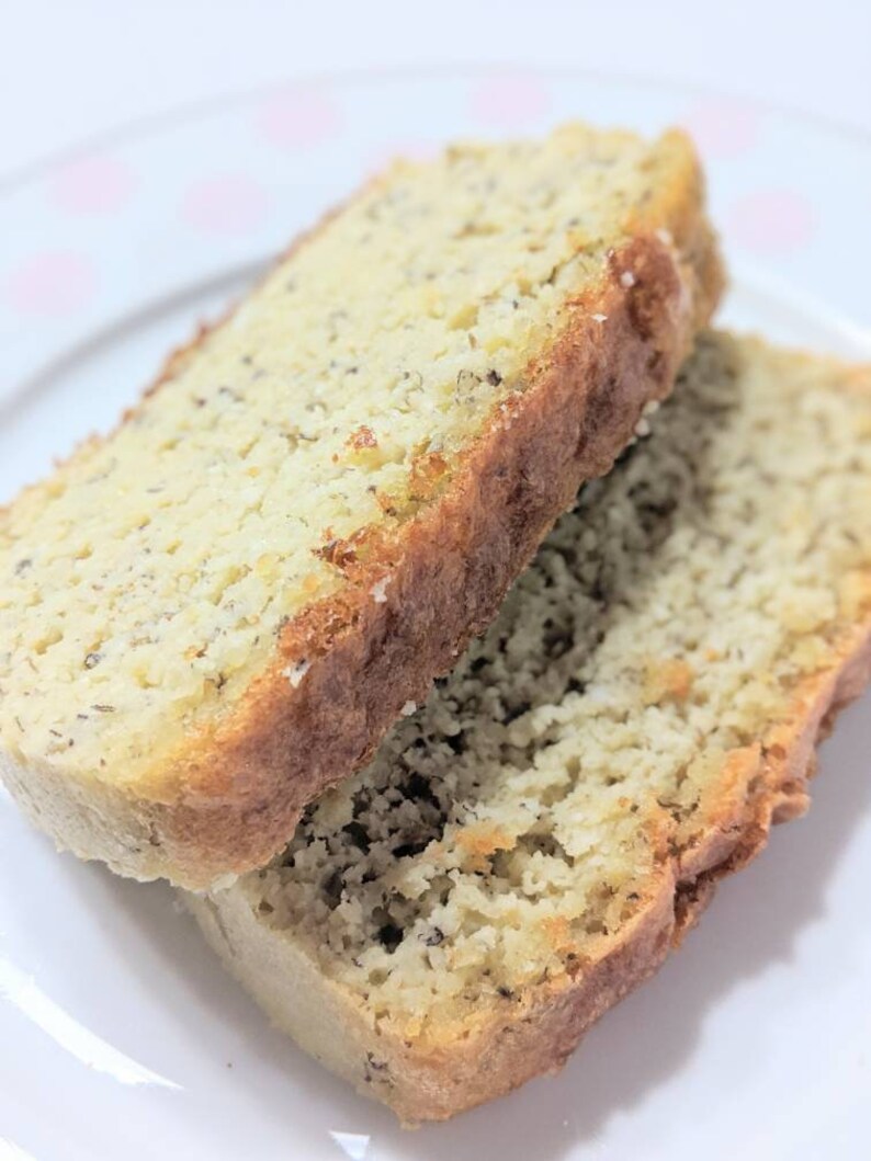 Keto Banana Bread Loaf Lowcarb Diabetic & Ketogenic Etsy
