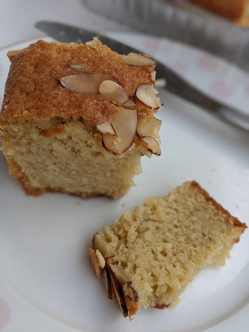 Keto Almond Vanilla Cake 16 serv 1 Net Carb ea keto cake Etsy
