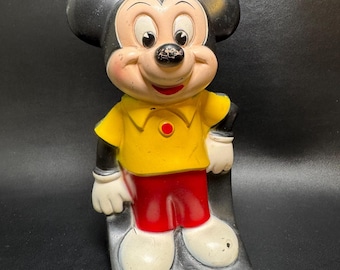 Vintage Mickey Mouse Coin Bank