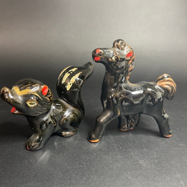 Vintage Redware Critters
