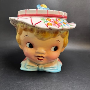 Lefton Miss Dainty Cookie Jar - Etsy