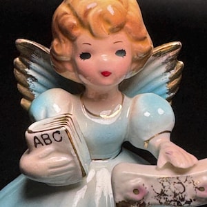 5th Year Josef Originals Birthday Angel Figurine