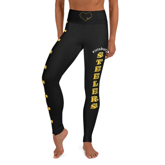 Pittsburgh Steelers Yoga Leggings 