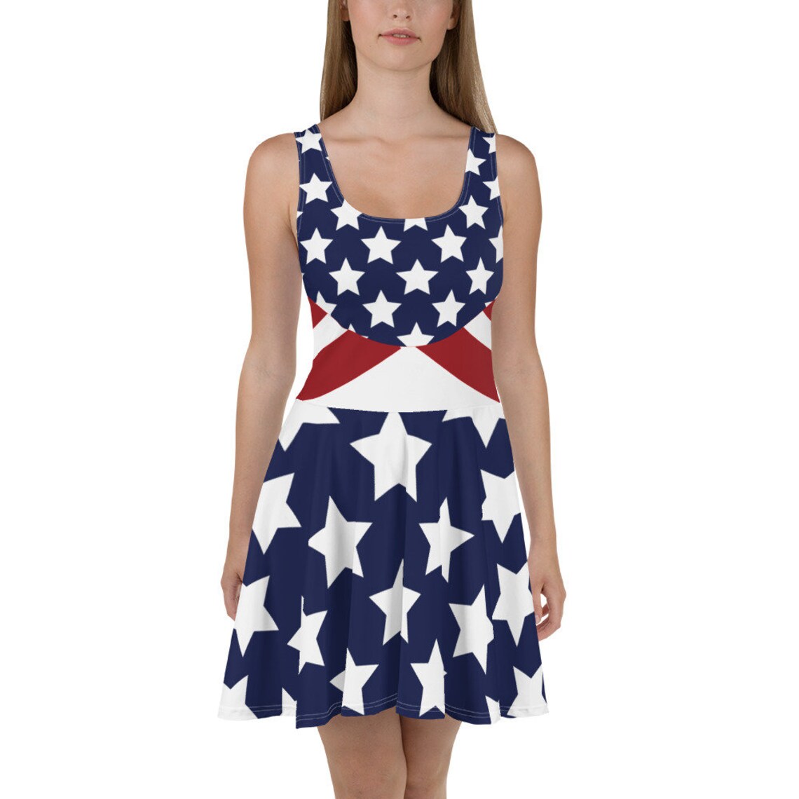 Stars and Stripes Women&rsquo;s Skater Dress | Etsy