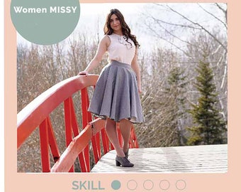plus size midi skirt pattern