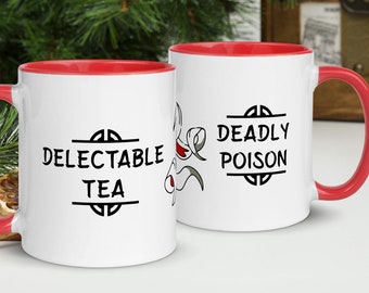 Tea or Poison Wraparound Colorful Mug