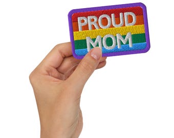 Stolze Mama Aufnäher gestickt