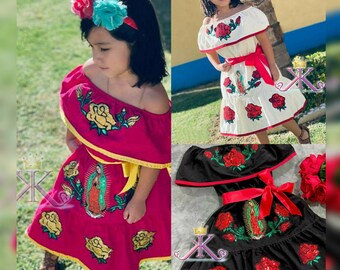 Vestido Mexicano | Etsy