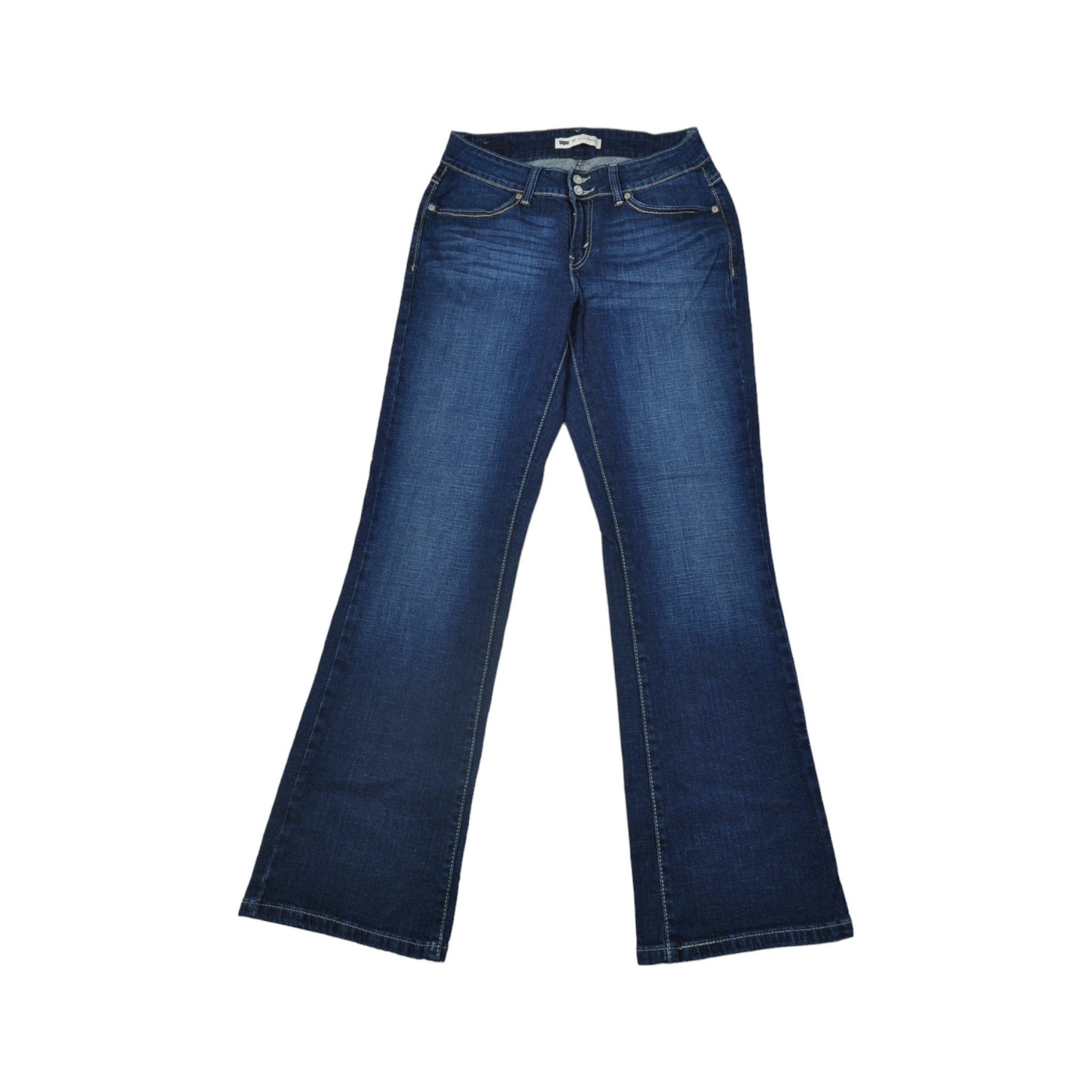 Vintage Levi s 529 Curvy Boot Cut Jeans Blue Wash Denim Ladies W30 L32 Etsy UK