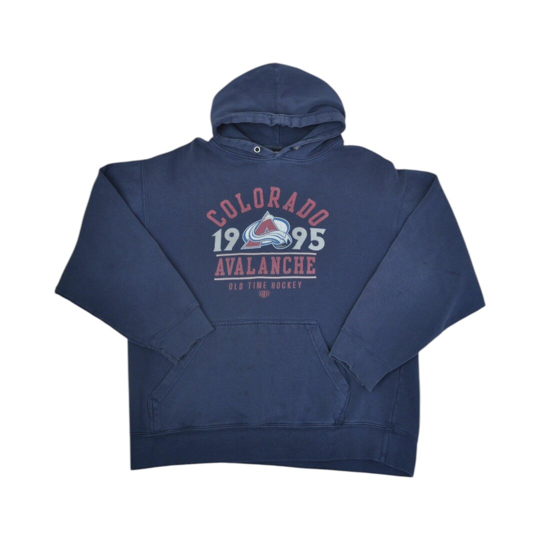 Sudadera con capucha vintage de hockey sobre hielo Colorado