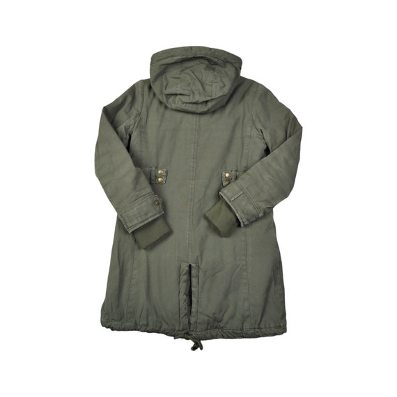 Men's Barbour Kirkham Wax Olive Duffle Coat Jacket Size L | eBay