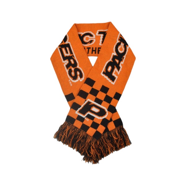 Vintage Pacific Tiger Basketball Team Scarf Orange