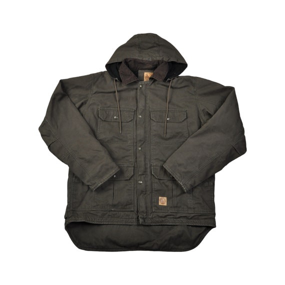 Hooded utility parka deals