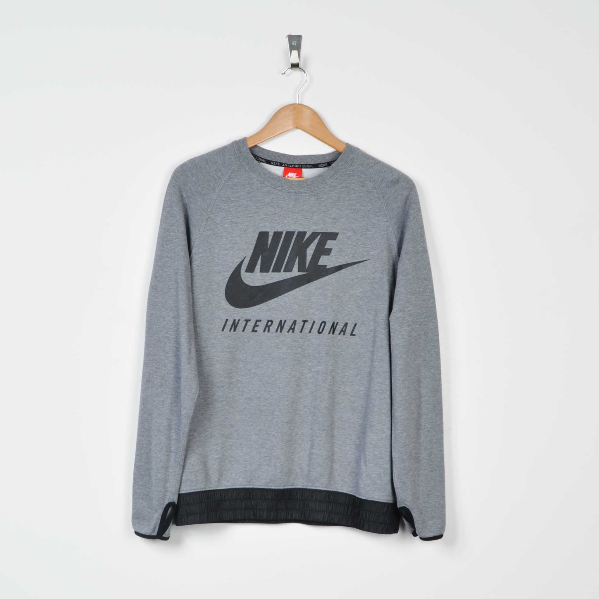 Vintage Nike Sweater Grey Medium | Etsy