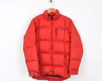 polo puffer jacket red