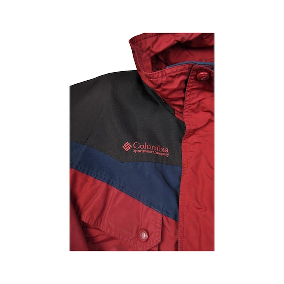 有名な高級ブランド Vintage Etsy - Large Red Jacket Ridge Boulder Columbia スノーボード