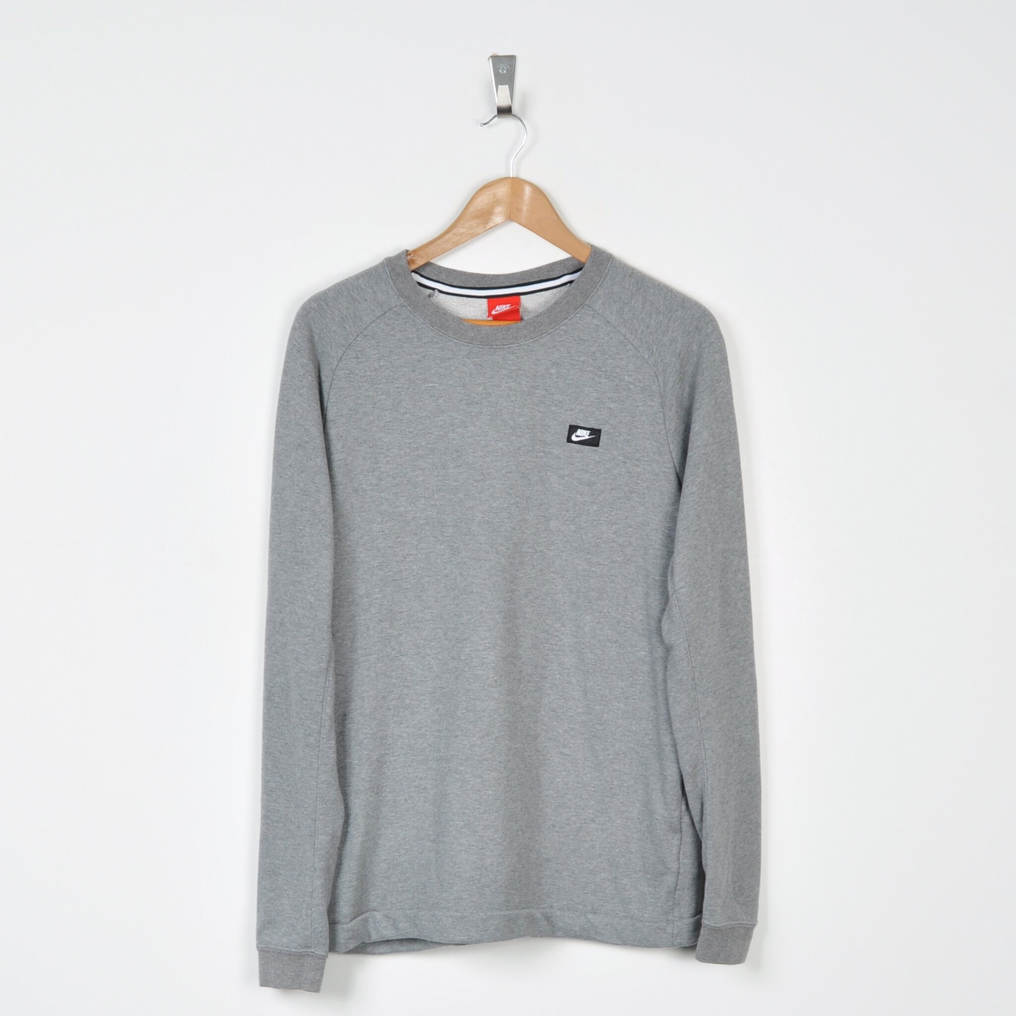 Vintage Nike Sweater Grey Medium | Etsy