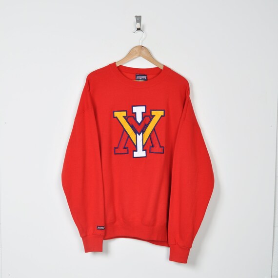Embroidered VMI Sweater Red XL | Etsy