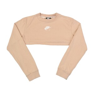 women's nike air crop crew sweatshirt