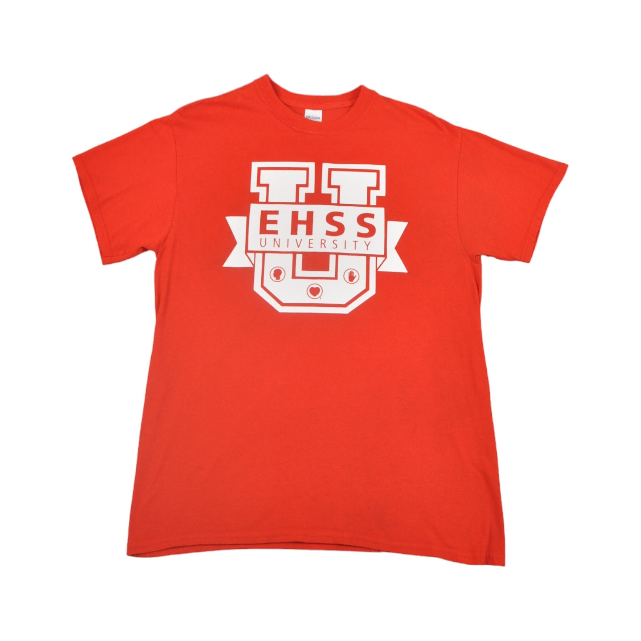 ★KIRSH★ Uni Youth Hostel Graphic T-Shirt Orange ユニユースホテルグラフィックTシャツ - KIRSH | 60% - アジア