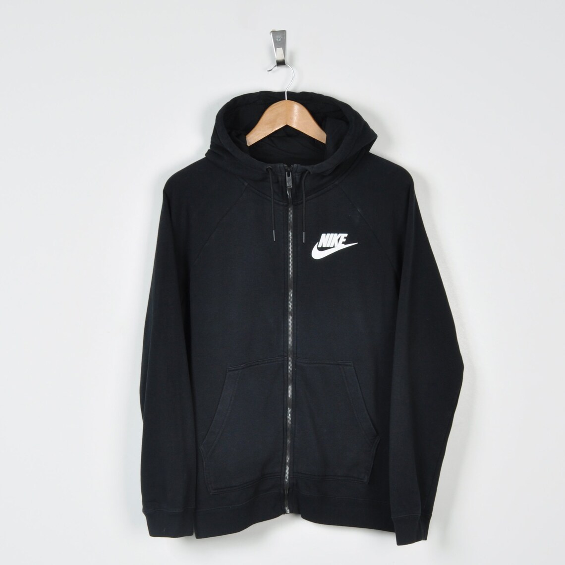 Vintage Black Nike Spellout Hoodie Pullover | Fat Buddha Vintage | ASOS Marketplace