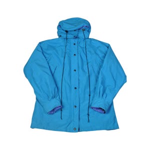 Vintage Gore-Tex Ski Jacke Blau Medium