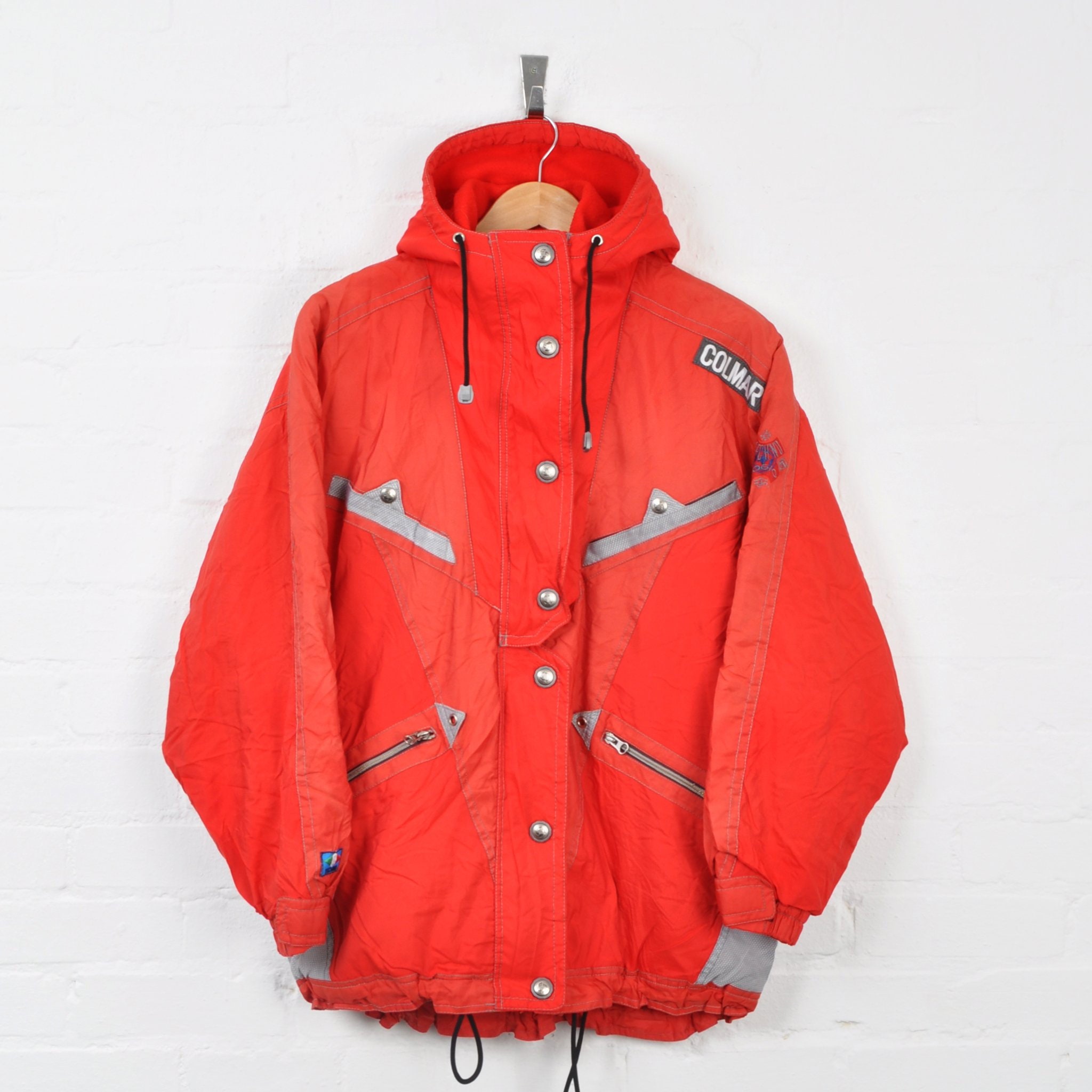 Colmar Retro Ski Jacket Red Ladies Medium Etsy