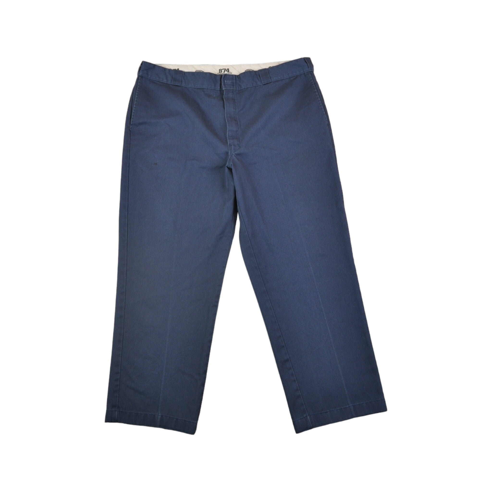 パンツ 80s Dickies Vintage NAVY 34/34 rn20697 Vintage 90s Navy Blue Dickies Work Pants (34x30.5