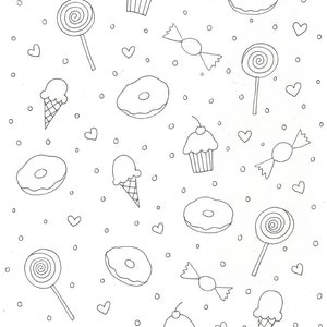 A Coloring Book Full Of Sweet Treats image 6