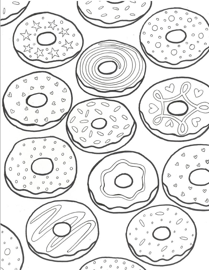 A Coloring Book Full Of Sweet Treats image 4