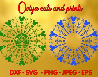 Download Free Mickey Mandala Svg Disney Mandala Svg For Cricut Etsy SVG Cut Files