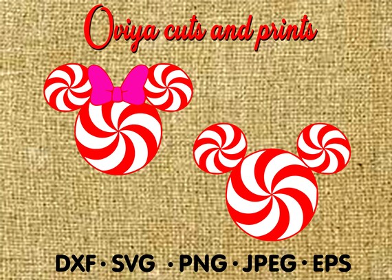 Download Free Mickey Mouse Christmas Svg File Minnie Mouse Christmas Svg Etsy SVG DXF Cut File
