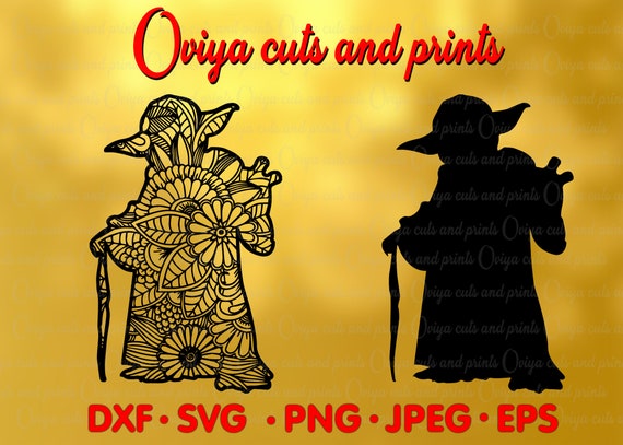 Download Baby Yoda Svg Yoda Mandala Svg Yoda Clipart Yoda Decal Etsy