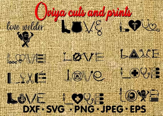 90 Off 12 Files Love Nurse Svglove Army Svg Love Etsy