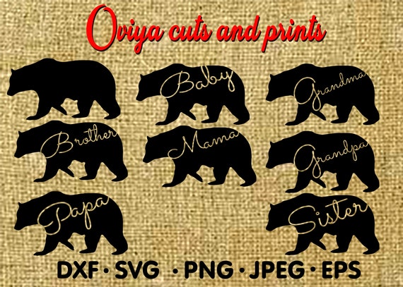 Free Free 199 Mama Bear Papa Bear Baby Bear Svg SVG PNG EPS DXF File