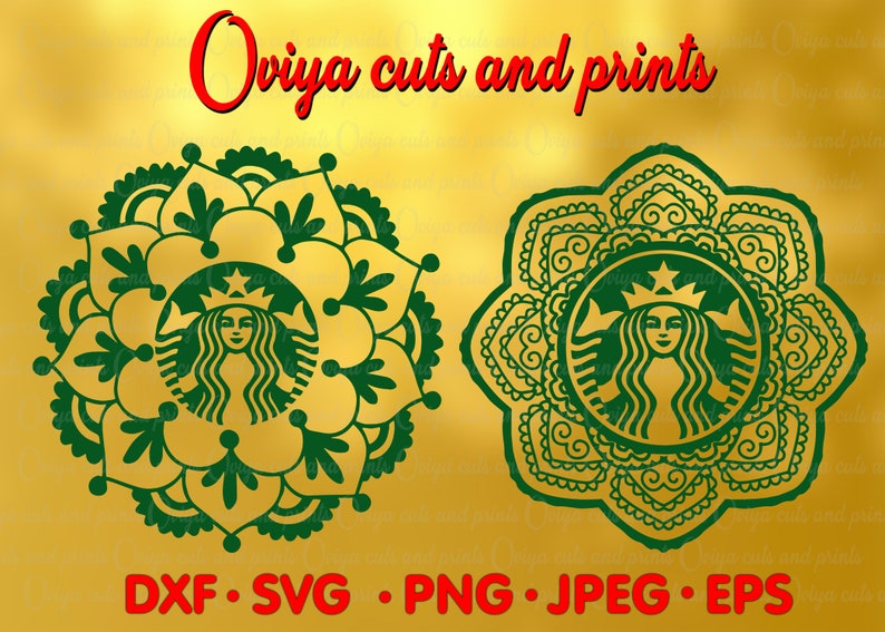 Download 90% off 2 styles Starbucks Mandala SVG STARBUCKS SVG Dxf ...
