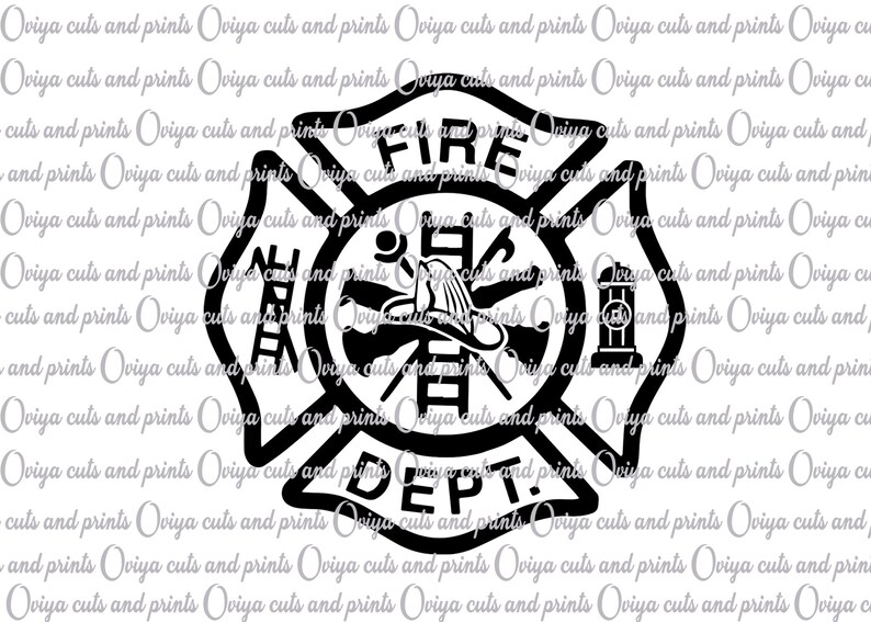 firefighter svg clipart cut files Firefighter logo SVG firefighter