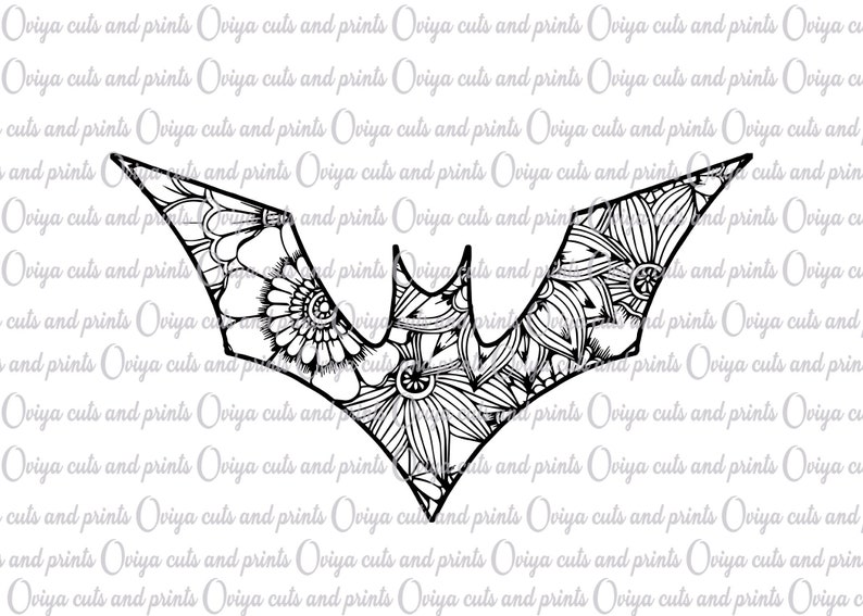 Download Batman Svg batman Decal batmen Mandala Art batmen Clipart | Etsy