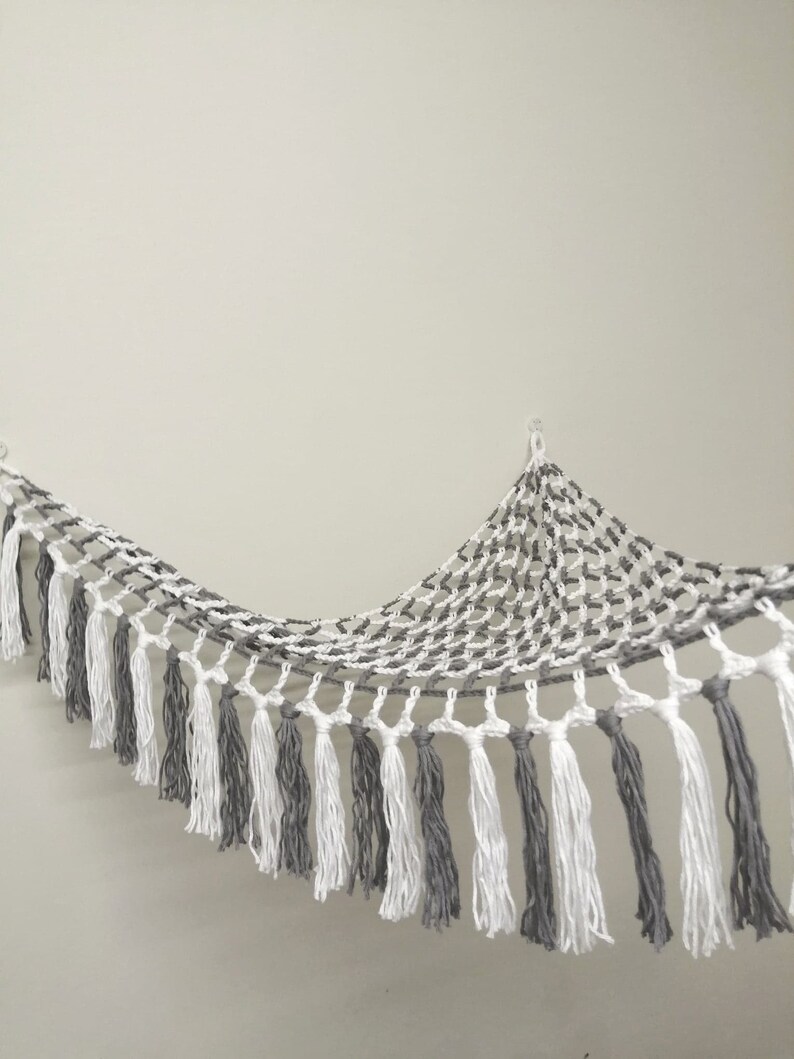 Toy Hammock Nursery Gift Wall Hammock Toy Net Kids Room Etsy UK