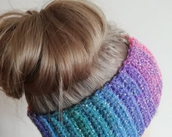 Headband, Ear warmer, Warm Headband, Autumn/winter ear warmer, Women ear warmer/headband, Multicolour soft ear warmer, Textured ear warmer