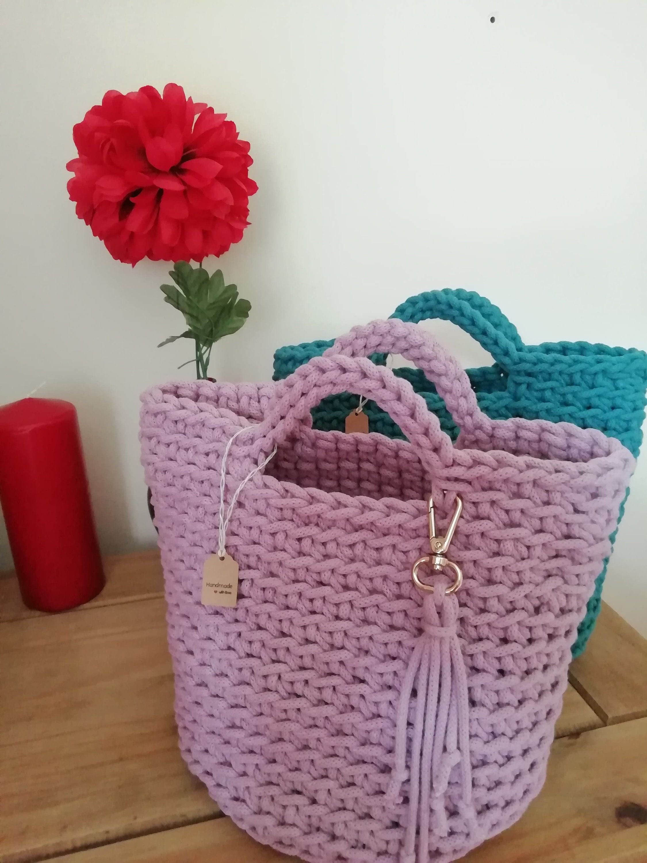 Crochet Bag / Crochet Tote bag / Market Tote Bag/ Crochet | Etsy