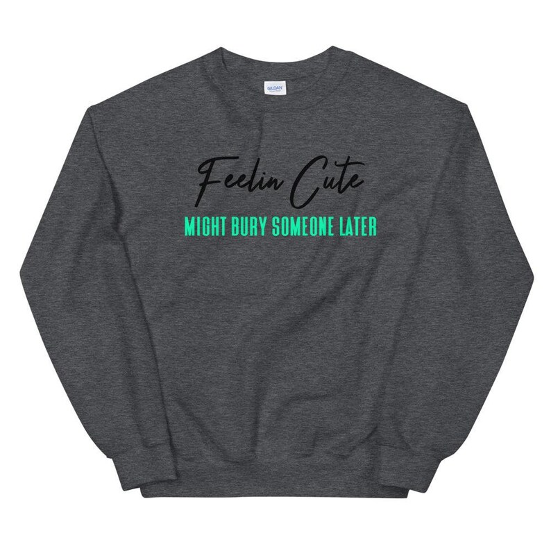 Feelin Cute Bury Unisex Sweatshirt