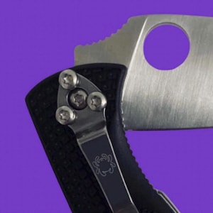 Spyderco Tenacious + Tenacious Lightweight + Ambitious + Resilience + Persistence Replacement Pocket Clip Screws • TITANIUM TORX • 3x Screws
