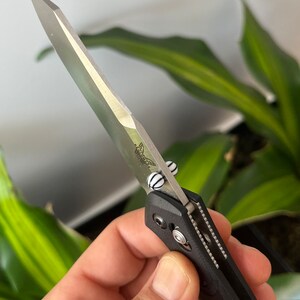 Benchmade Mini Freek • DESIGN EYES Thumb Stud • Compatibility In Description • Hardware Upgrade • 1x Stud / Black Trim