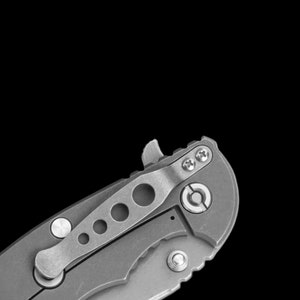 Clipe de bolso de reposição de titânio se encaixa em modelos Hinderer – 1x clipe por pedido