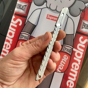 TITANIUM-zakmes • Precisiemes • Op maat gemaakte Proto Cap-zakdraagtas • Vast mes Lichtgewicht titanium handvat • GTK-serie