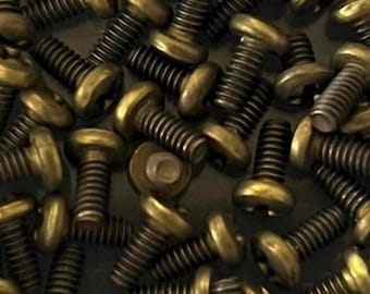 Benchmade Pocket Clip Screws GOLD TITANIUM PHILLIPS (3x Screws)