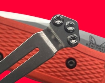 Benchmade Pocket Clip Screws PREMIUM TITANIUM TORX Grade 5 (Check Compatibility Below)